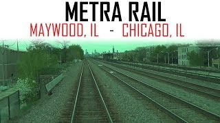 NTD - Metra UP West, Maywood to Ogilvie - and riding back to Manhattan.