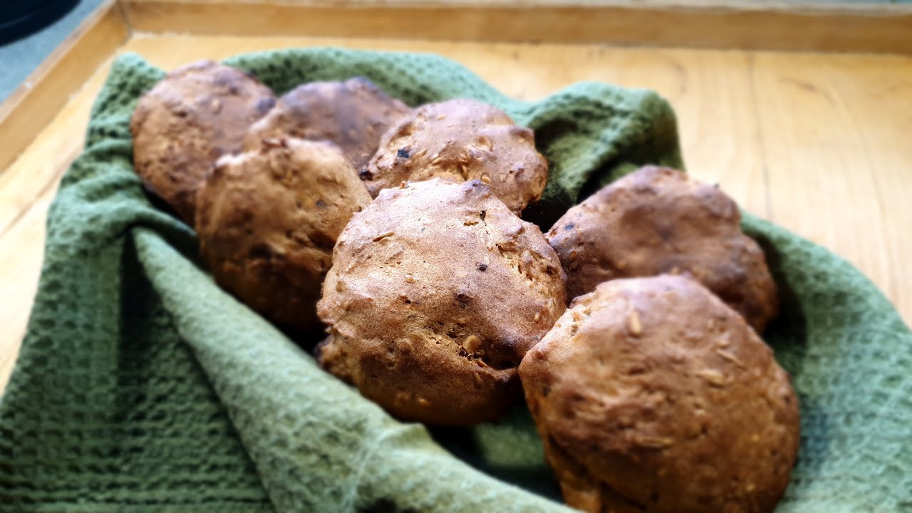 Takiego przepisu jeszcze nie było, żytnie bułeczki na śniadanie
