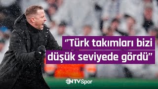Galatasaray Maçı Sonrası Kopenhag Teknik Direktörü Neestrup'un Basın Toplantısı