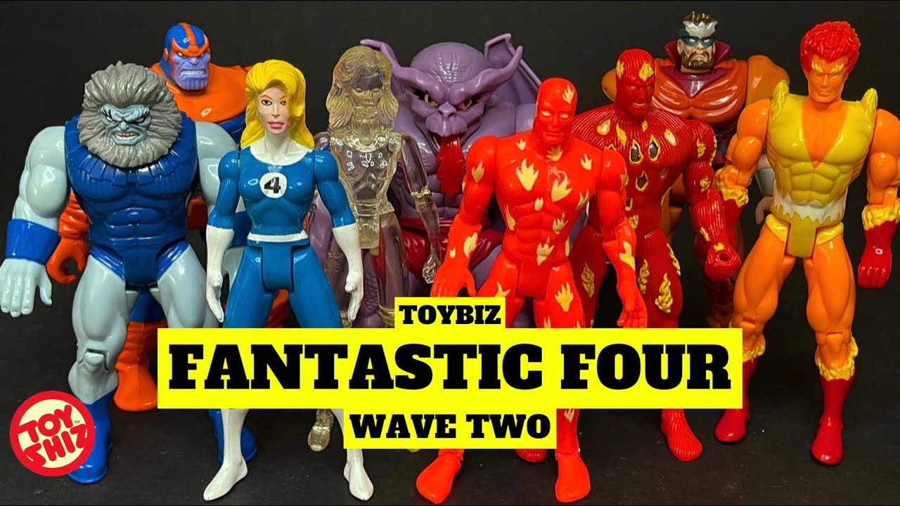 🦃 1995 FANTASTIC FOUR : The Animated Series | Wave Two | Toybiz