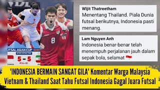 indonesia Bermain Sangat Gila Komentar Fans Malaysia Vietnam U0026 Thailand