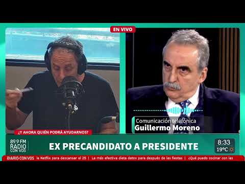 Guillermo Moreno: "Los peronistas no somos de Papá Noel, somos de los Reyes Magos"