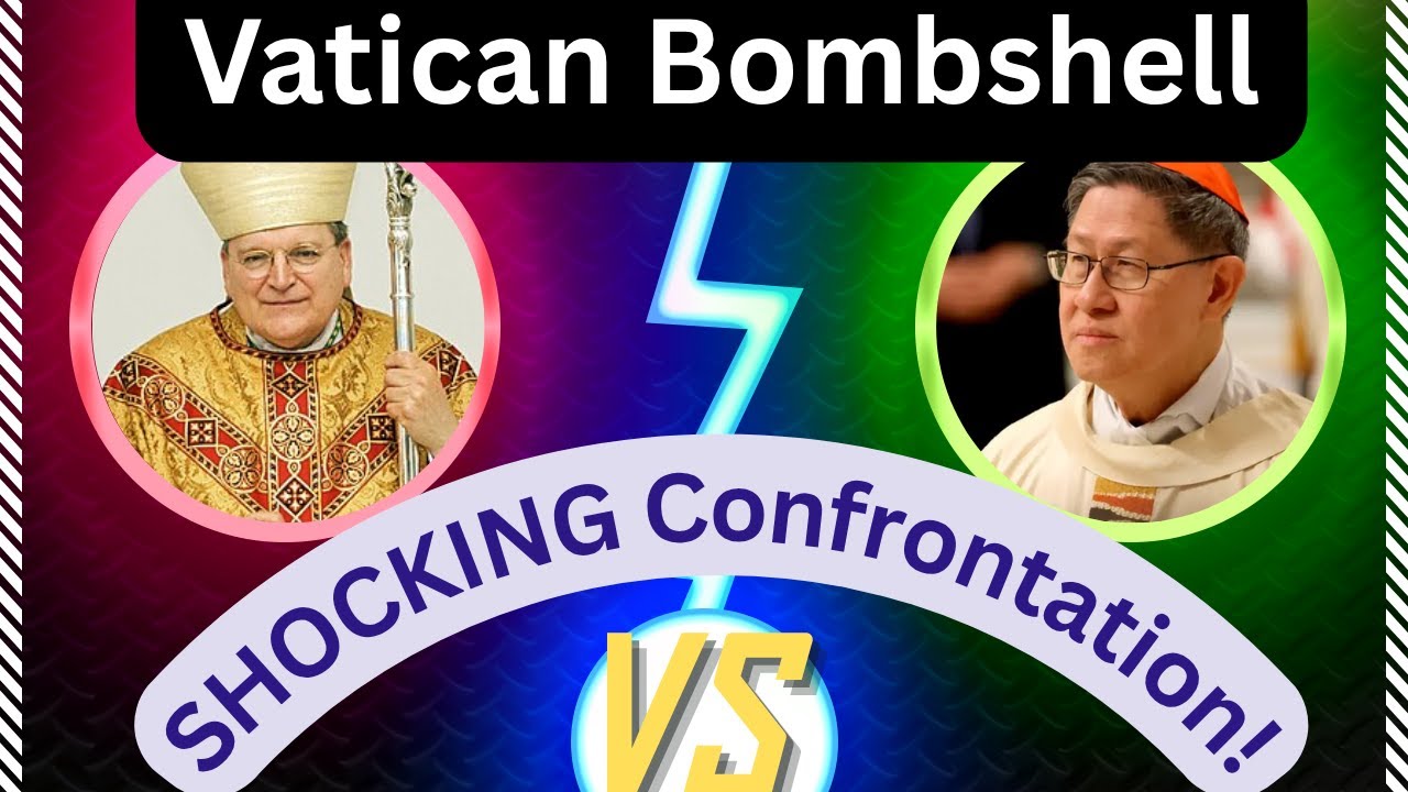 Cardinal Burke PUBLICLY HUMILIATES Luis Tagle?! 🔥 | Vatican in Chaos! | Celeb Sorinkle.