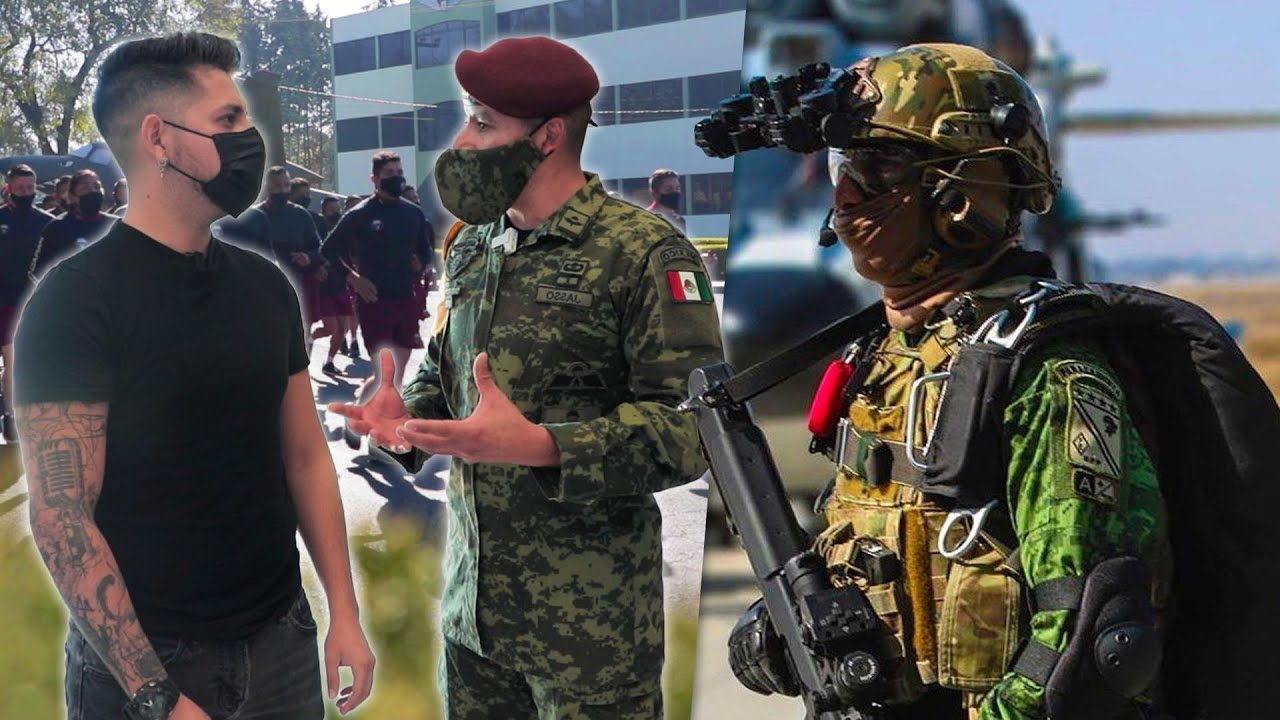 Así entrenan los Fusileros Paracaidistas del Ejército Mexicano