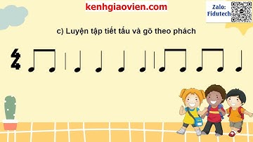 Giáo án powerpoint CĐ1 - Tiết 2: Lí thuyết âm nhạc - Nhịp lấy| GA điện tử Âm nhạc 7 Kết nối tri thức