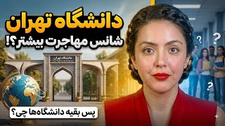 Does Attending University of Tehran Give You an Edge for Immigration⁉️ What About Other Universi...