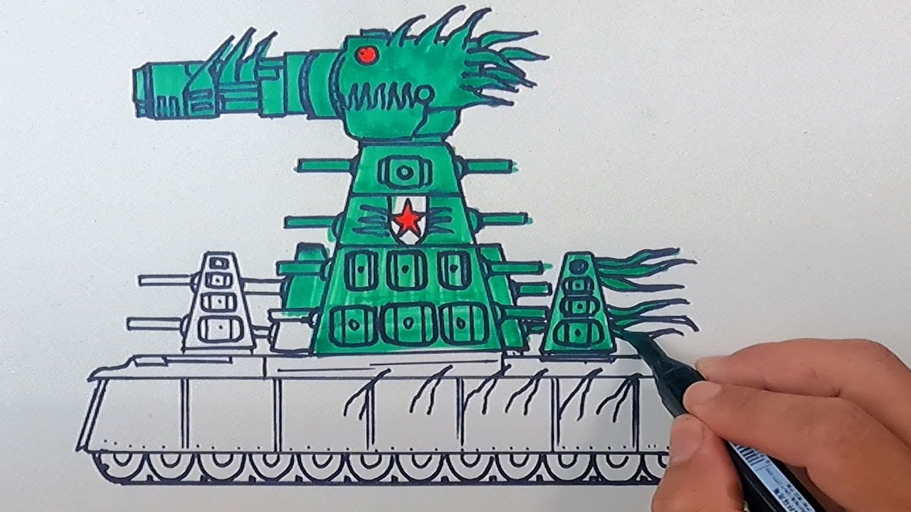 Mời các bạn đến chiêm ngưỡng bức tranh tuyệt đẹp về chiếc xe tăng KV-44 được quy hoạch và vẽ từ tay nghệ sĩ tài ba. Hình ảnh chi tiết sắc nét, màu sắc rực rỡ, tất cả đã tạo nên một tuyệt tác nghệ thuật đáng xem của kiệt tác vẽ tranh. Bộ tranh sẽ khiến ai cũng thèm muốn sở hữu một chiếc xe tăng như vậy.