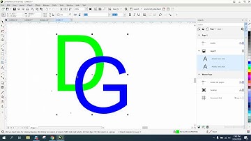 Corel Draw Tips & Tricks Interlace or Interlock Text Part 2