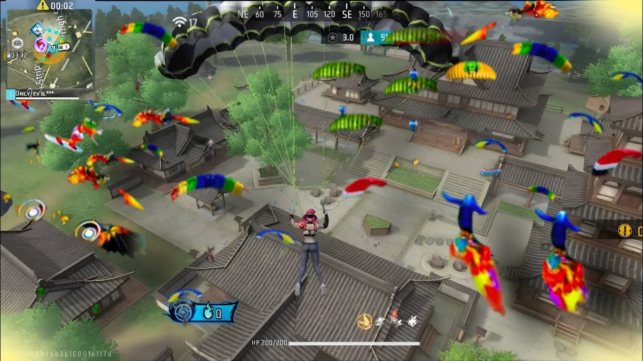 BR Rank  Random Squid in Heart Lobby🥶🤯Full Match😯 Free Fire Max 🔥#freefire #raistar #trending #b2k 