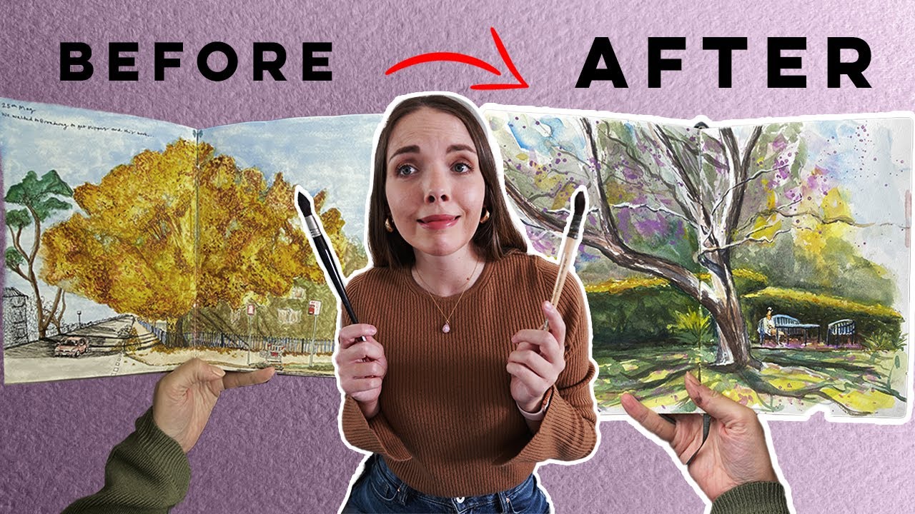 I Wish I Knew THIS Before Starting Watercolour - YouTube