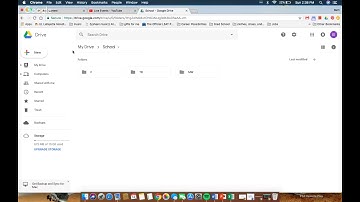 Creating Folders and Subfolders in Google Drive