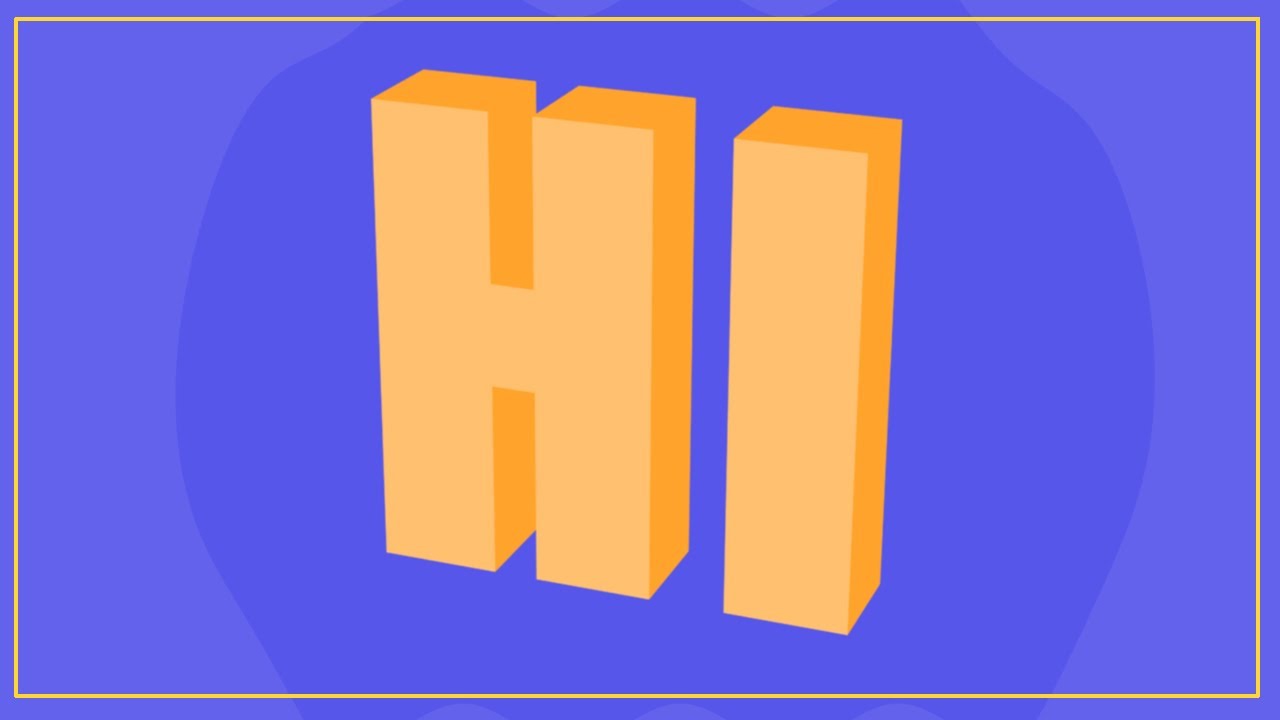 After Effects 3D Text Animation Tutorial - YouTube