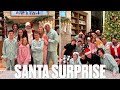 FULL BINGHAM FAMILY CHRISTMAS SECRET SANTA REVEAL AND GIFT EXCHANGE WITH SURPRISE VIST FROM SANTA!