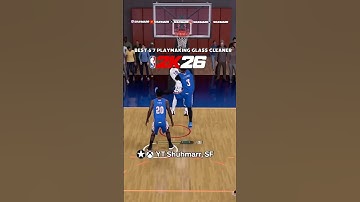 BEST PLAYMAKING GLASSCLEANER BUILD IN NBA 2K26 #nba2k26 #shorts