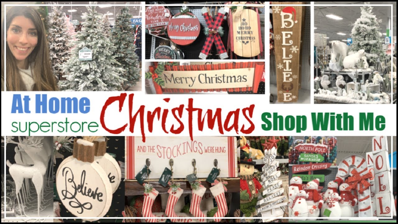 CHRISTMAS Decor SHOP WITH ME 2019 | At Home Store | CHRISTMAS DECOR JACKPOT | Momma From Scratch