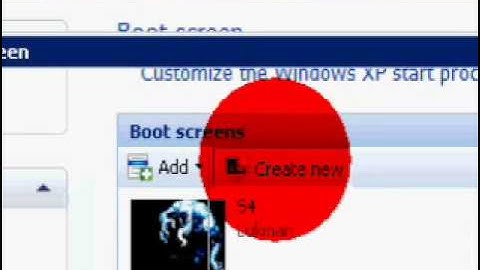 How to change windows XP Boot Screen on TuneUp Utilities.