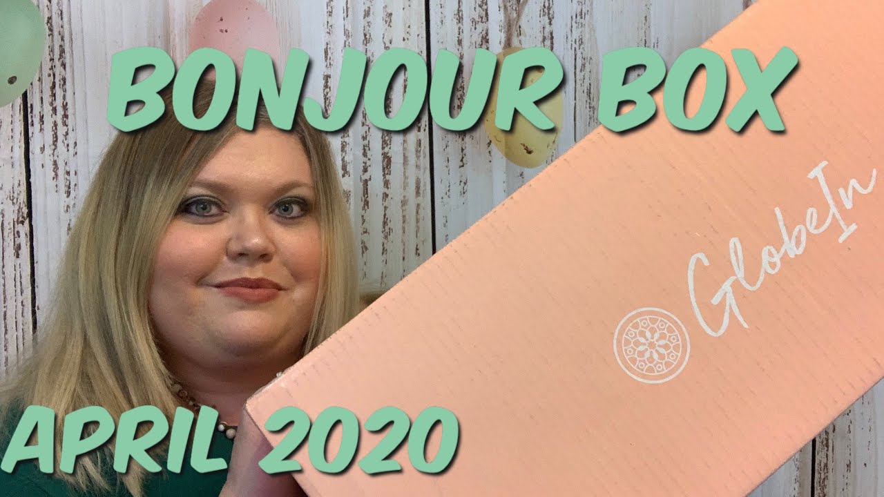 GlobeIn Unboxing April 2020 Bonjour Box + Coupon YouTube