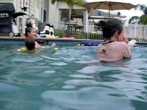 Kids crying in the pool - YouTube