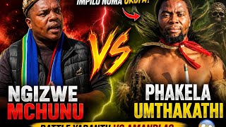 NGIZWE MCHUNU VS PHAKELA UMTHAKATHI 🔥 | THE TRUTH FINALLY COMES OUT!