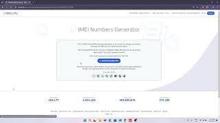 HUAWEI Nova 13 Pro – How to Generate Random IMEI Numbers Using IMEI.info screenshot 2