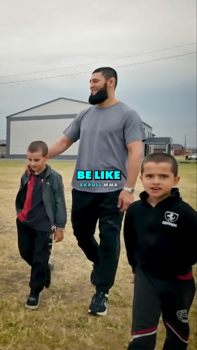 🐺Khamzat Builds Gym for Kids in Chechnya💪🏋️‍♂️