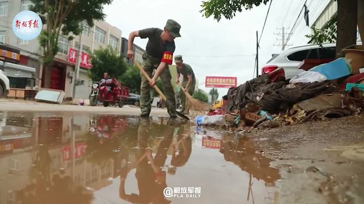 辛苦了！子弟兵幫河北涿州群眾重建家園 - 天天要聞