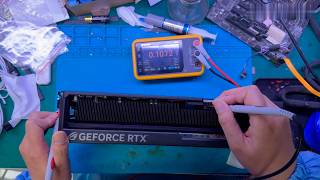 إصلاح بطاقة رسومات NVIDIA GeForce RTX 5090
