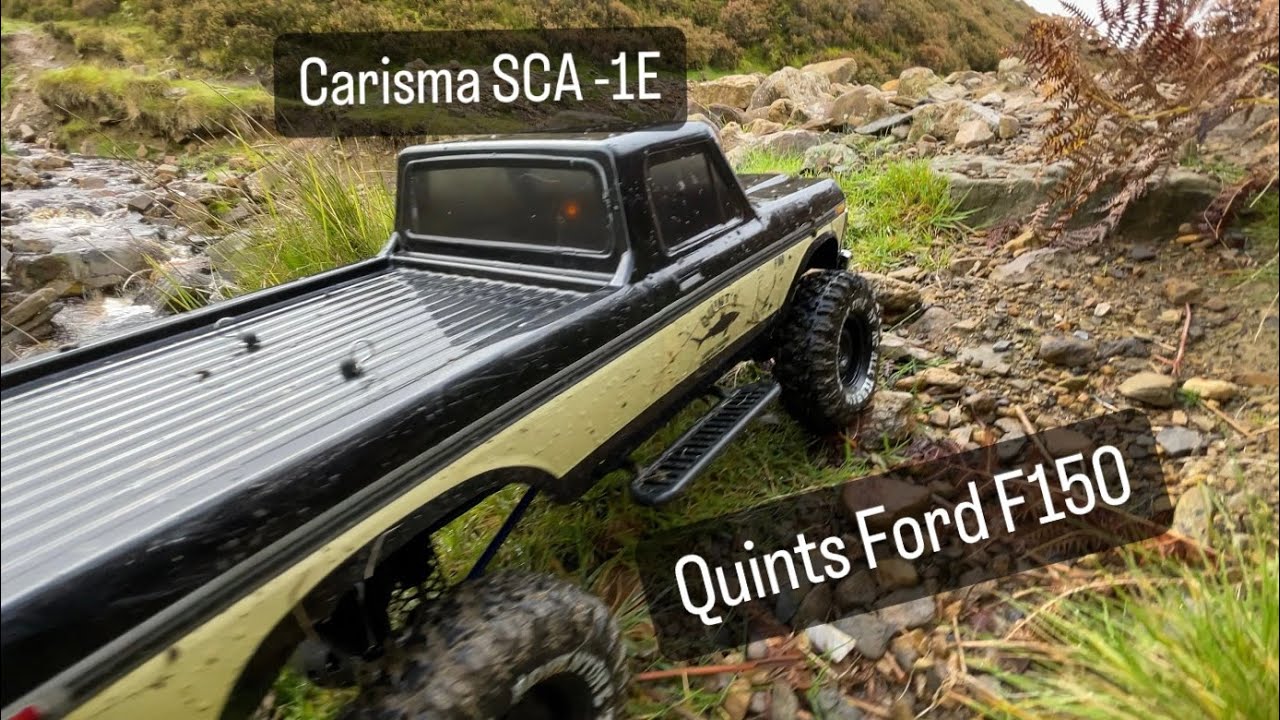 Carisma Scale Adventure SCA-1E 1976 Ford F-150 Black Edition Rock ...