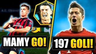 Piątek ZŁAPAŁ Ronaldo! Lewandowski przeszedł do historii!