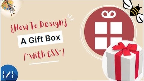 A Simple Gift Box design with CSS