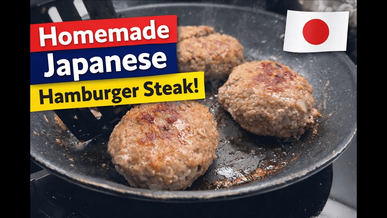 You Won’t Believe This Japanese Hamburger Steak Needs Only 2 Ingredients