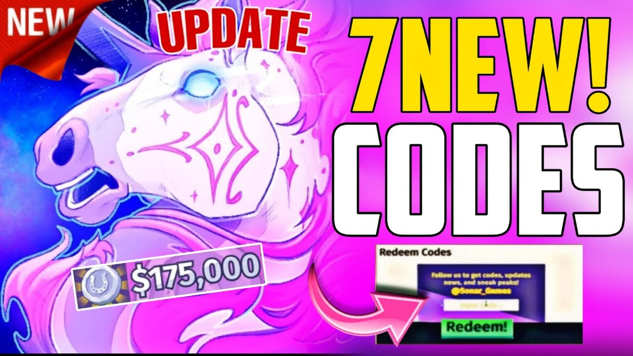 *NEW* ALL WORKING HORSE LIFE CODES IN MARCH 2025 !ROBLOX HORSE LIFE ...
