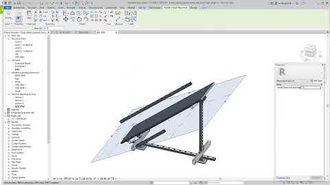 Revit work planes for P1000T Unistrut channels