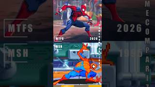 More than 30 YEARS APART - Marvel Tokon vs Marvel Super Heroes #comparison #shorts #ironman