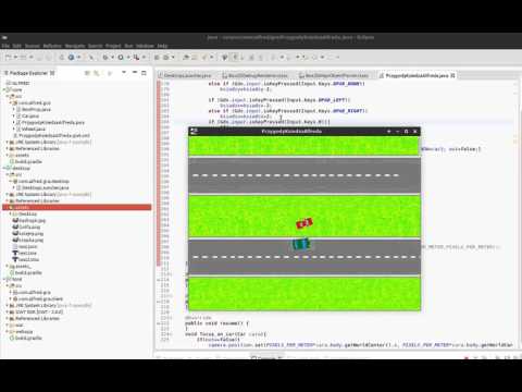 V0.01 Libgdx test car game