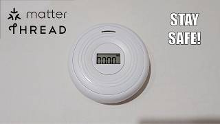 SENSEREO MSC-1 Matter over Thread Smart Smoke &amp; CO Alarm - unboxing, install and review