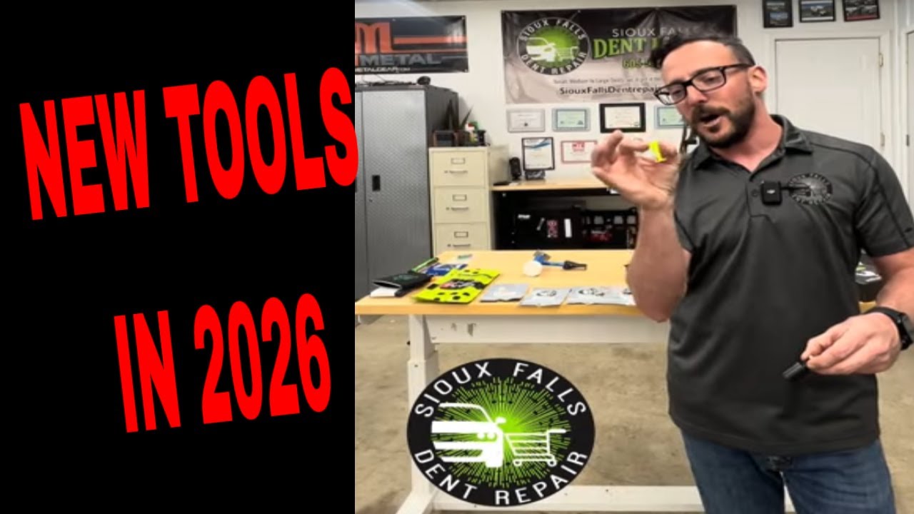 Новые инструменты для беспокрасочного удаления вмятин, доступные в 2026 году | Выставка мобильных...