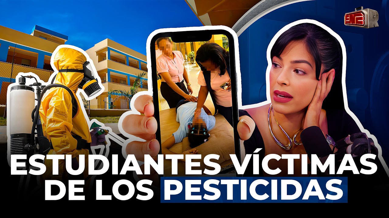 ¡TRAGEDIA EN SFM! 20 ESTUDIANTES VÍCTIMAS DE LOS PESTICIDAS