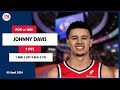 Johnny davis 7 pts 1 reb 3 ast 0 blk 0 stl  vs por 05 apr 2324 was player highlights