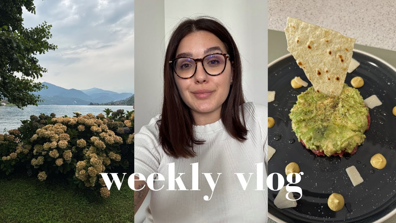 WEEKLY VLOG | sistemazione casa, produttività, ricette estive, summer party & more
