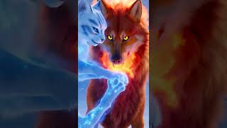 Ice Cat vs Fire Wolf ❄️🔥 | Elemental Clash of Legends (Cinematic AI)