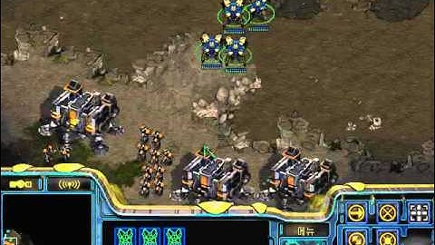 Starcraft Brood war P vs T in Python 1.3