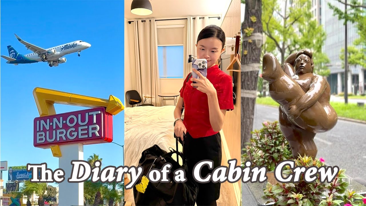 Flight Schedule of a Cabin Crew | Flying to India, USA & Japan in A Month