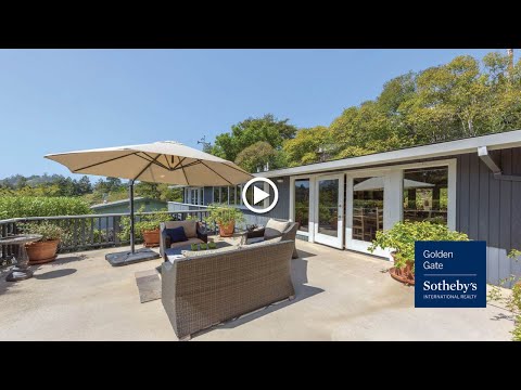 18 Sunset Way, San Rafael, CA home video tour