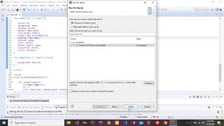 Server Tomcat(v10.0, v9.0, v8.5 or v8.0) server at localhost was unable to start