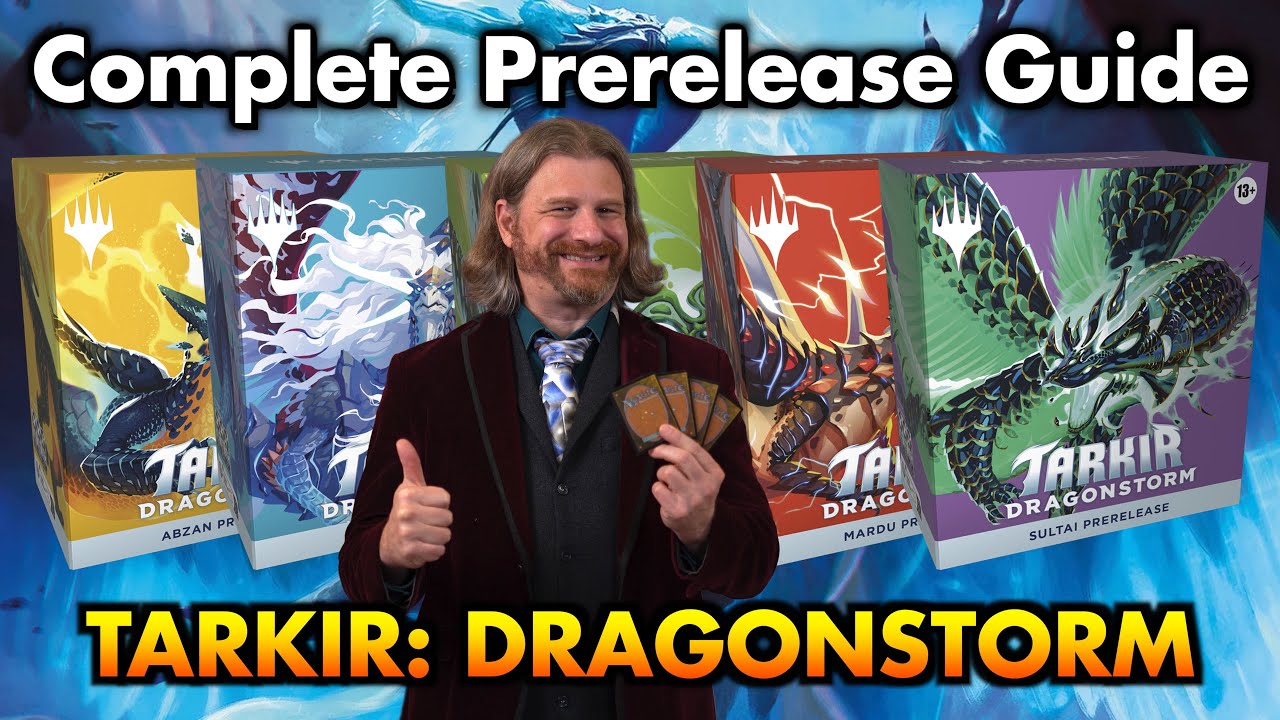 The Complete Guide To Tarkir: Dragonstorm Prerelease! Magic: The Gathering  Deck Building