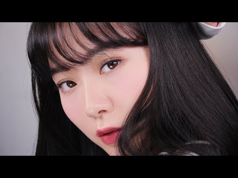 🖤블랙헤어에 쿨보라 더하기💜 (<strong>Black</strong> <strong>Hair</strong> &amp;amp; Cool Purple M.up)