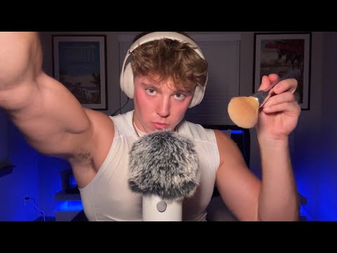 ASMR fluffy triggers that will melt away ANXIETY ☁️✨🌫️💫🤍