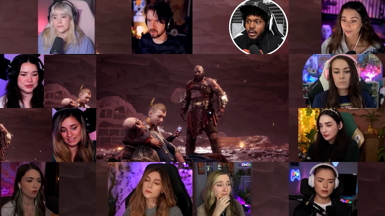 God of War Ragnarok Reaction Mashup | KRATOS & ATREUS vs ODIN | Part-20