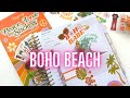 Boho Beach Plan with me! Go Getter Girl Daily Planner